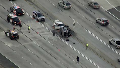 1 Dead In Multivehicle Crash That Shut Down 605 Freeway In Baldwin Park