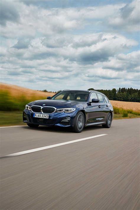 The All New Bmw 330d Xdrive Touring Model M Sport Tansanit Blue Ii