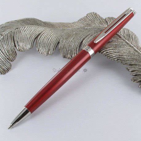 Stylo Bille Waterman H Misph Re Rouge Te Ct Sur Stylos En Ligne