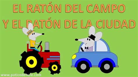 Ratón De Campo Y Ratón De Ciudad Fábulas Para Niños Cuentos