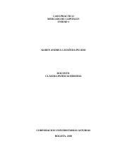 CASO PRACTICO Unidad 1 Mercados Capitales Docx CASO PRACTICO MERCADO