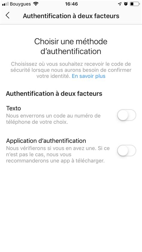 Comment Installer Lauthentification Deux Facteurs Sur Instagram