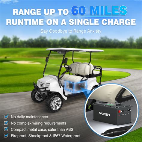 [Pre-order] Vatrer 72 Volt Lithium Golf Cart Batteries for Club Car-Vatrer