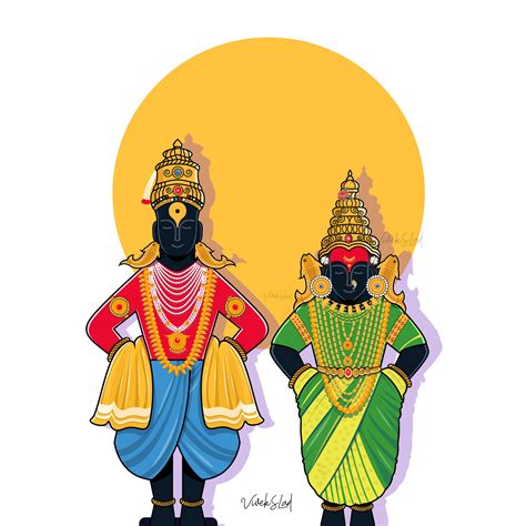 vithal rukmini  behance