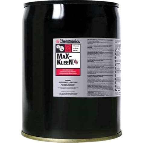 Hardware Specialty Chemtronics Max Kleen Tri V Degreaser 5 Gal Drum