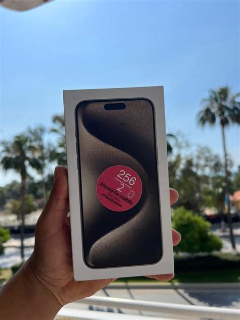 IPHONE 15 PRO PAX 256 GB ÇİFT FİZİKİ SİM KAPALI KUTU SIFIR YD Akıllı