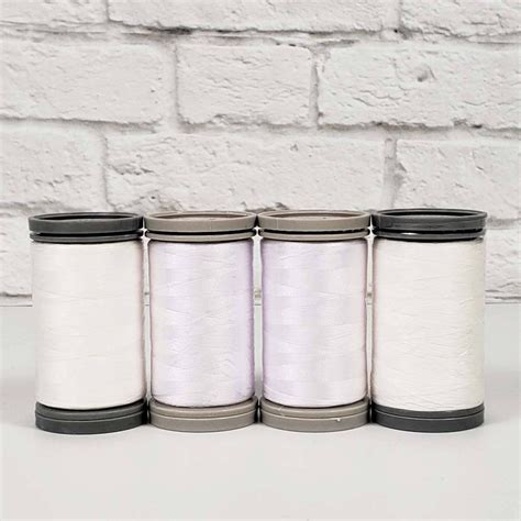 quilters select thread bundle white
