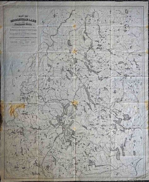 map of maine moosehead lake 6
