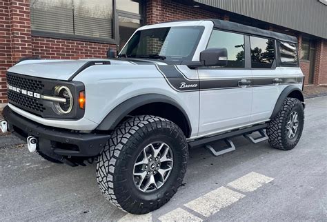 2021 Up Ford Bronco Retro Special Decor Style Sidehood Graphics Kit