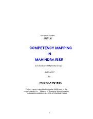 Competancy Mapping In Hcl Ltd Pdf University Centre