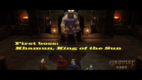 Gauntlet 2014 First Boss Solo Strategy As Fast As Possible YouTube