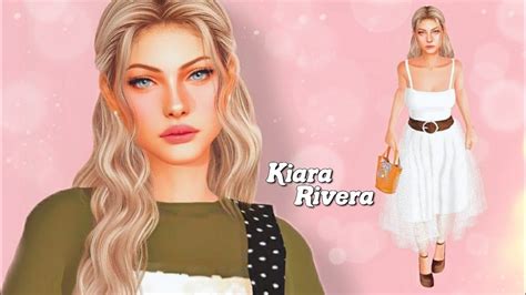 Criando Uma Sim Looks Outfits Kiara Rivera Create A Sim The