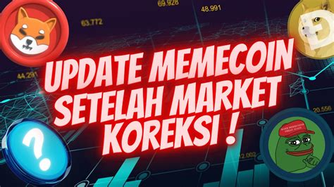 Meme Coin Koreksi Terbawa Momentum Seluruh Crypto Market Apa Saja