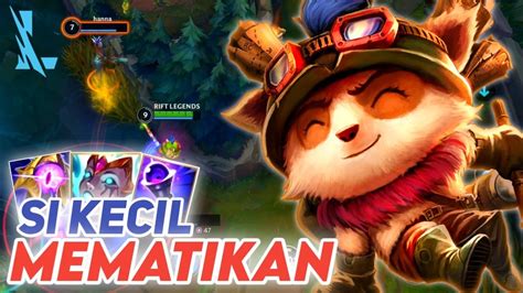 GAMEPLAY TEEMO PATCH BESOK MAU DI BUFF CUY SI IMUT MEMATIKAN