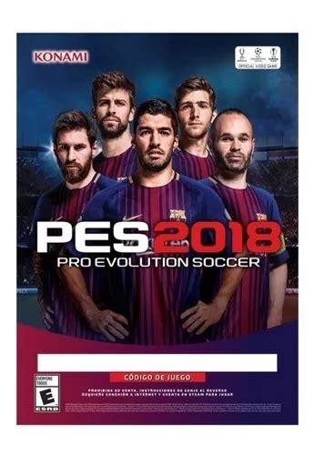 Pro Evolution Soccer Pes Envio Fisicamente Codigo Steam Cuotas