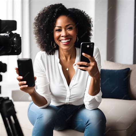 Premium AI Image | Meet Karryl a vibrant and resilient black woman in