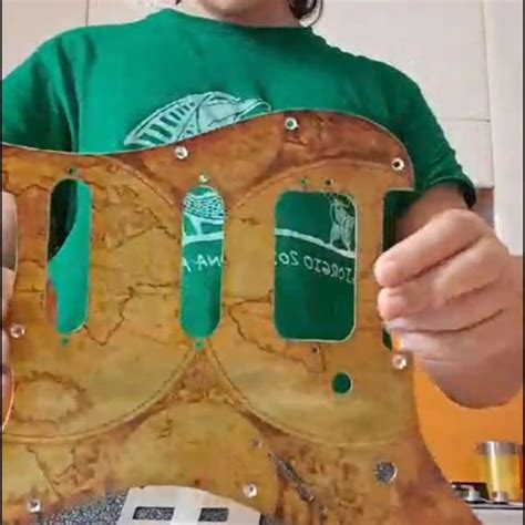 Stratocaster Pickguard Strat SSS: the Great Wave off Kanagawa Famous ...