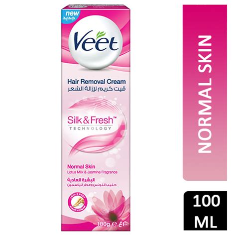 Veet Silky Fresh Hair Removal Cream Normal Skin 100ml Ops