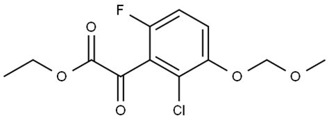 Ethyl Chloro Fluoro Methoxymethoxy Phenyl Oxoacetate Cas