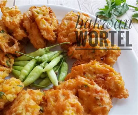 Kuliner Indonesia Resep Bakwan Wortel Kuliner Indonesia