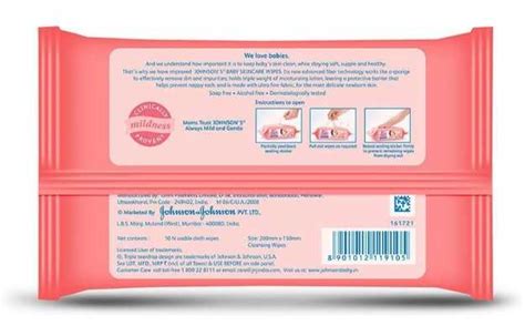 Johnson Baby Skincare Wipes (10): Uses, Price, Dosage, Side Effects ...