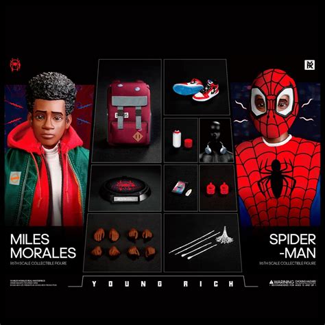 Крутая фигурка Майлза Моралеса по мультфильму «Человек-Паук: Через ...