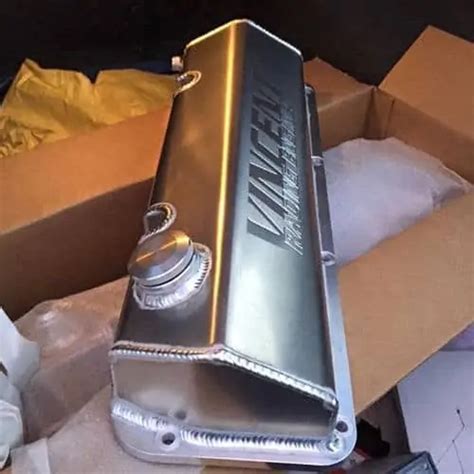 Small Block Ford Clevelandyates Fabricated Aluminum Valve Covers