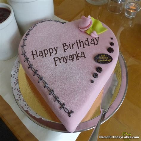 Happy Birthday Priyanka Cakes, Cards, Wishes