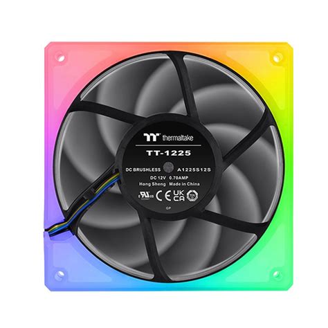 Case Fan พัดลมเคส Thermaltake Toughfan 12 Rgb Radiator Fan 3 Pack