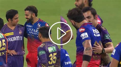 Watch Bhaichara On Top As Gautam Gambhir Hugs Virat Kohli During