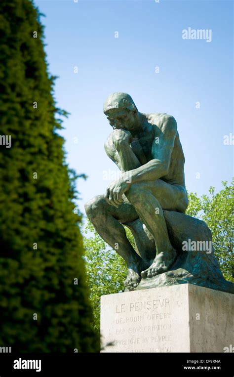 Rodin thinker statue hi-res stock photography and images - Alamy