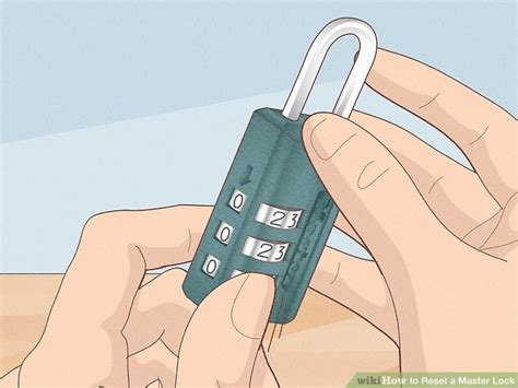 4 Ways To Reset A Master Lock Wikihow