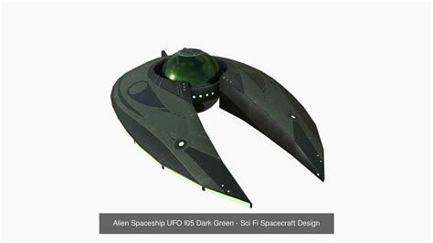 10 Alien Spaceship UFO I Collection - Sci Fi Spacecraft Design VR / AR ...