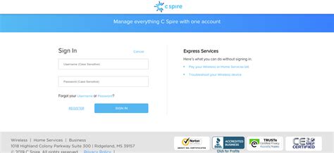 Cspire How To Pay The C Spire Wireless Bill Online