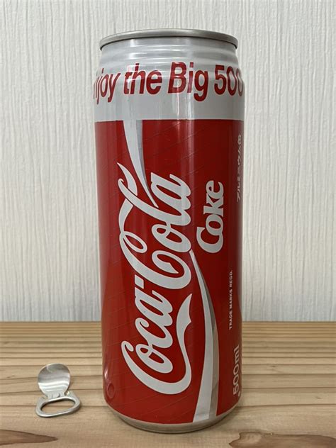 【やや傷や汚れあり】コカ・コーラ 空き缶 コーク （1987年）cocacola Coke 500ml 三国コカ・コーラボトリングの落札情報