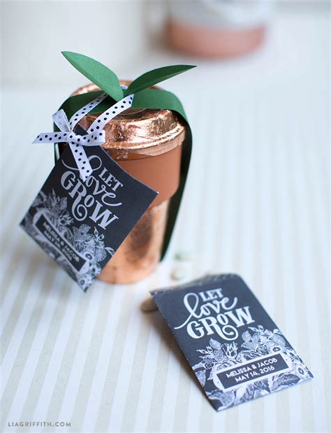 Seed Packet Wedding Favors - Lia Griffith