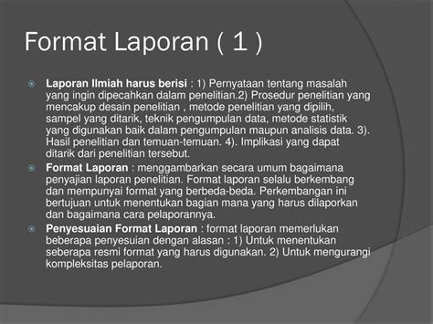 Detail Contoh Laporan Metode Ilmiah Koleksi Nomer