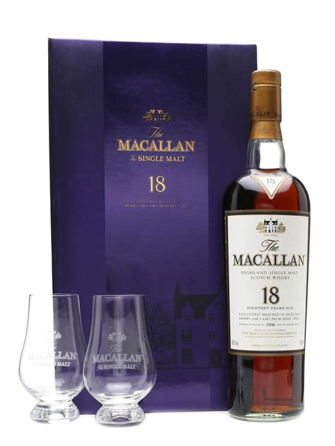 Macallan 18 Years Old Glasses Set - Lot 4711 - Buy/Sell Macallan Whisky ...