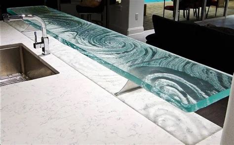 How Strong are Glass Countertops? - Downing Designs