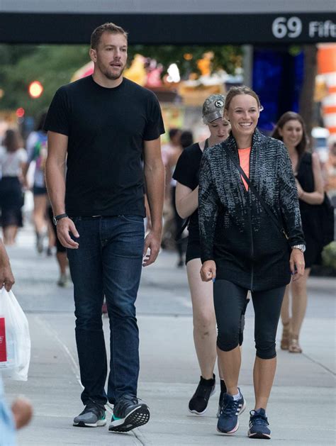 CAROLINE WOZNIACKI and David Lee Out in New York 08/23/2107 – HawtCelebs
