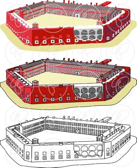 U.S. State Landmarks Southeast Region Digital Clip Art: Florida ...