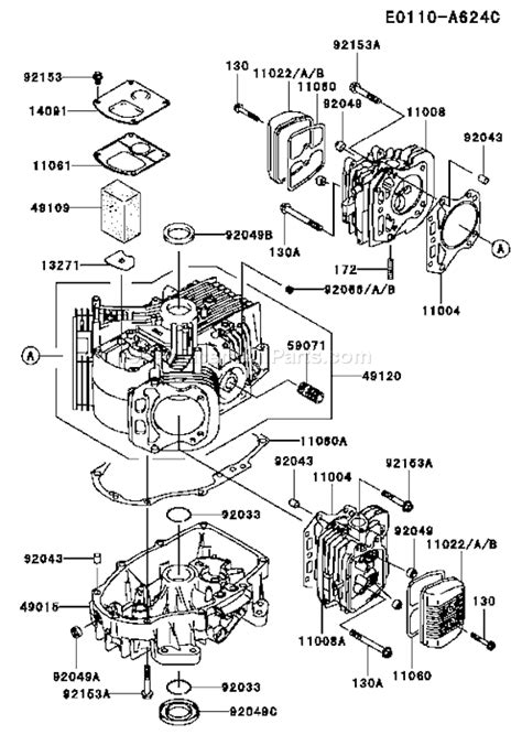 Kawasaki Fh541v As10 Parts List And Diagram