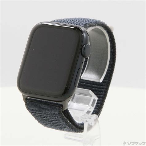 中古Apple Watch SE 第2世代 GPS 44mm ミッドナイトアルミニウムケース ミッドナイトスポーツループ