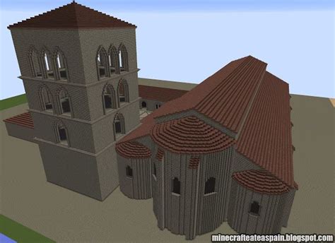 R Plica Minecraft De La Anterior Catedral Rom Nica De Burgos Espa A