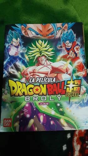 Alb M Dragon Ball Super Broly La Pelicula Vacio Mercadolibre