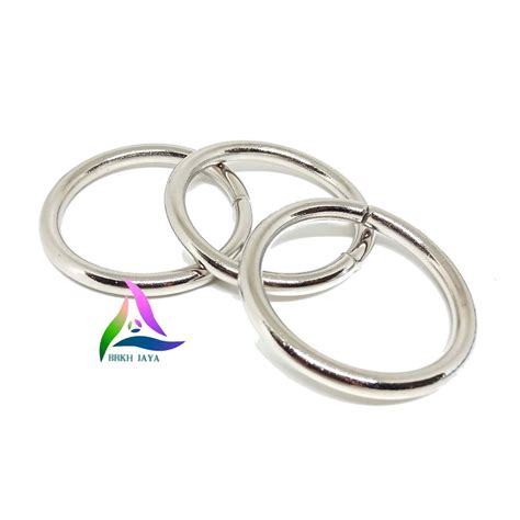 Jual RING O BULAT BESI UKURAN 5 CM TEBAL NIKEL Shopee Indonesia