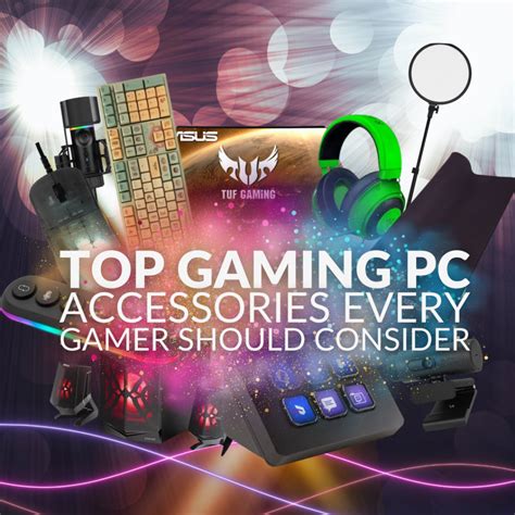 top gaming pc accessories  gamer   overclockers uk
