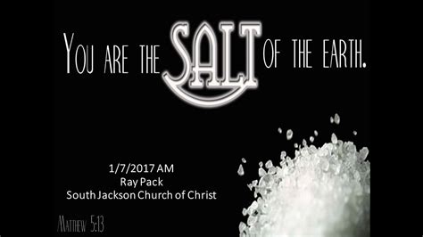 Salt Of The Earth Youtube