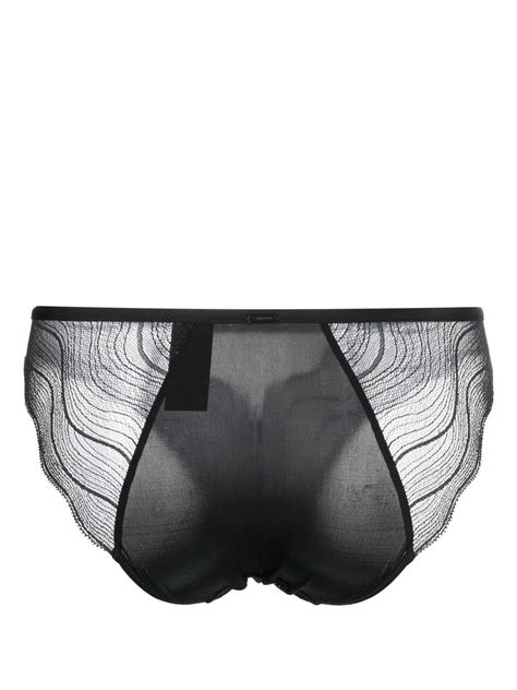 Calvin Klein Underwear Sheer Lace Bikini Briefs Farfetch