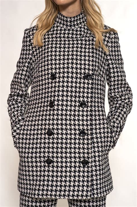 Textured Houndstooth Jacket Official Site Madame L Bespoke Luxury